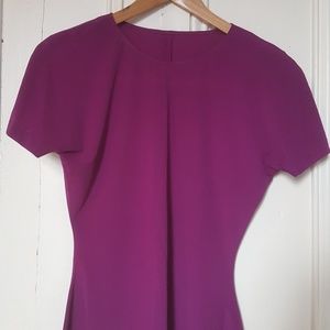 Norma Kamali purple top